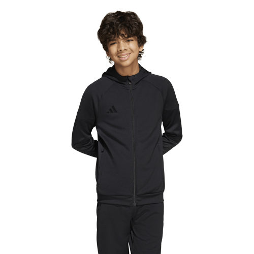 Dětská mikina s kapucí adidas Tiro 25 Travel Full-Zip
