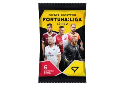 Retail balíček fotbalových kartiček SportZoo FORTUNA:LIGA 2021/22 Série 2