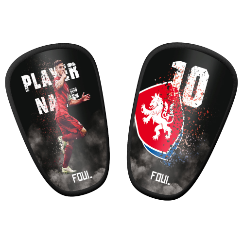 Fotbalové chrániče FOUL s vlastním designem