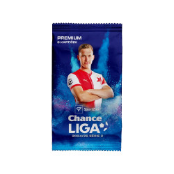 Premium box fotbalových kartiček SportZoo Chance Liga 2024/25 - 2.série