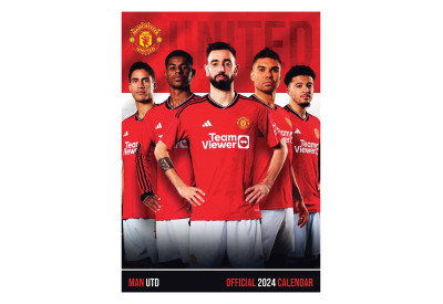 Nástěnný kalendář Manchester United FC 2024