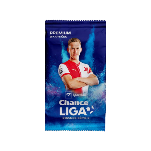 Premium box fotbalových kartiček SportZoo Chance Liga 2024/25 - 2.série