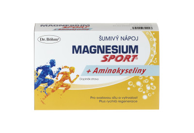 Magnesium Dr. Böhm Sport +Aminokyseliny, 14 sáčků