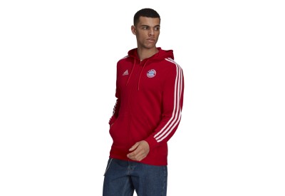 Mikina adidas FC Bayern Mnichov 3-Stripes Full-Zip