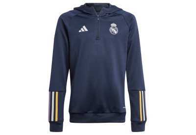 Dětská mikina s kapucí adidas Real Madrid Tiro 23