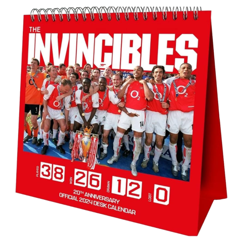 Stolní kalendář Arsenal FC 2024