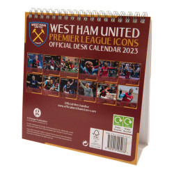 Stolní kalendář West Ham United FC 2023