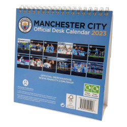 Stolní kalendář Manchester City FC 2023
