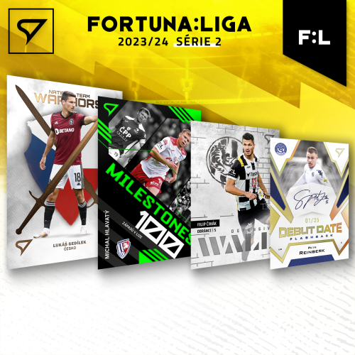 Retail box fotbalových kartiček SportZoo FORTUNA:LIGA 2023/24 Série 2