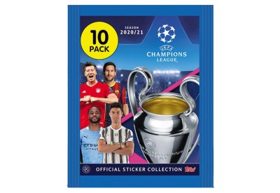 Balíček fotbalových samolepek Topps Champions League 2020/21