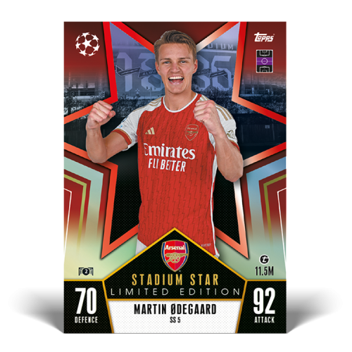 Velká dárková krabička Topps Match Attax 2023/2024 Mega Tin 2 Blue