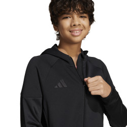 Dětská mikina s kapucí adidas Tiro 25 Travel Full-Zip