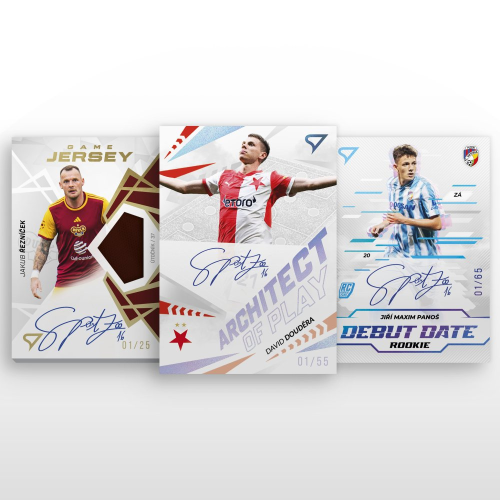 Premium balíček fotbalových kartiček SportZoo Chance Liga 2024/25 - 1.série