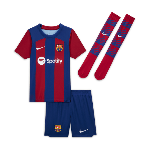 Dětský komplet Nike FC Barcelona domácí 2023/2024