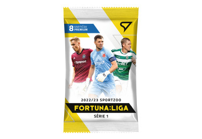 Premium balíček fotbalových kartiček SportZoo FORTUNA:LIGA 2022/23 Série 1