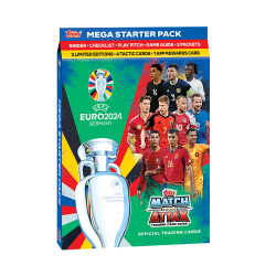 Starterpack fotbalových kartiček Topps Match Attax EURO 2024