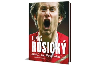 Kniha Tomáš Rosický - Hráč kterého milujete s plakátem