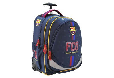 Školní batoh na kolečkách FC Barcelona