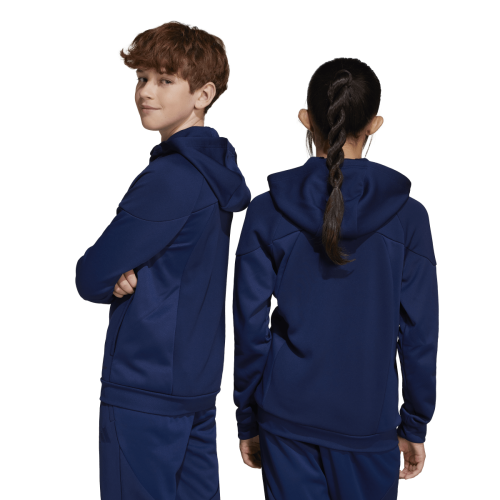 Dětská mikina s kapucí adidas Tiro 25 Travel Full-Zip