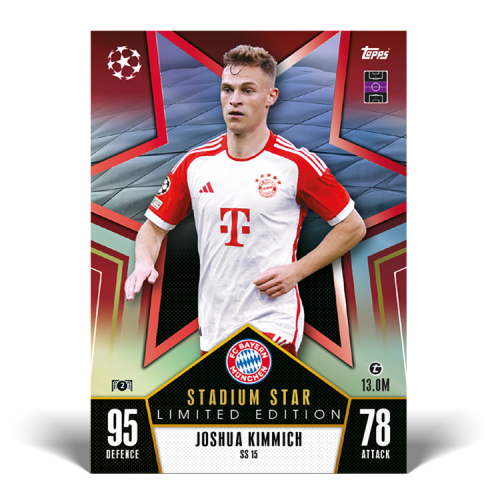 Velká dárková krabička Topps Match Attax 2023/2024 Mega Tin 4 Orange