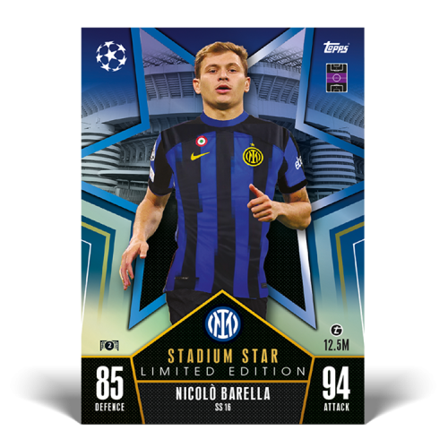 Velká dárková krabička Topps Match Attax 2023/2024 Mega Tin 4 Orange