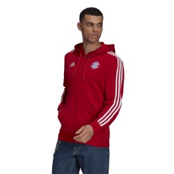 Mikina adidas FC Bayern Mnichov 3-Stripes Full-Zip