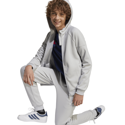 Dětská mikina s kapucí adidas Tiro 25 Travel Full-Zip