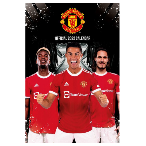 Nástěnný kalendář Manchester United FC 2022