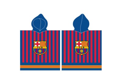 Dětské pončo FC Barcelona