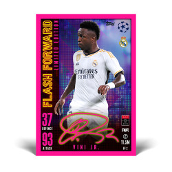 Malá dárková krabička Topps Match Attax Extra 2023/2024 Booster Tin 2 Flash Forwards