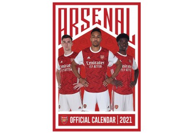 Nástěnný kalendář Arsenal FC 2021