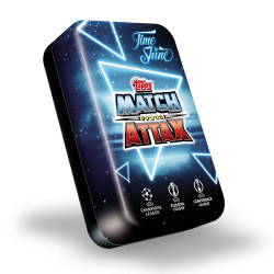 Velká dárková krabička Topps Match Attax 24/25 Mega Tin Time To Shine Blue