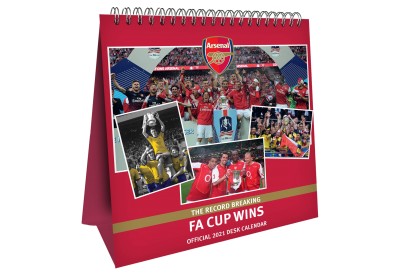 Stolní kalendář Arsenal FC 2021